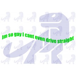 Im So Gay I Cant Even Drive...